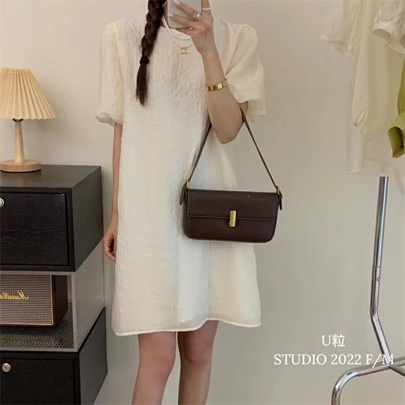 新款连衣裙百搭，女装连衣裙，泰靡(1F)