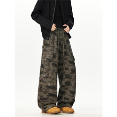 美式高街工装小众迷彩裤男个性百搭休闲裤K9910/P53，男装工装外套，电商D202