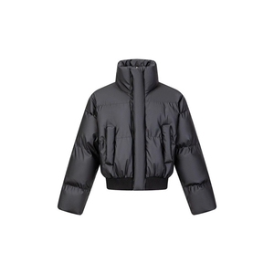 pu皮衣外套棉服男女短款加厚美拉德复古面包服棉衣8827-P105网图图片