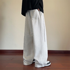 宽松大码阔腿休闲运动卫裤K1124P47，男装休闲裤，电商D325