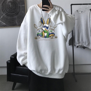 WT 情侣印花圆领秋冬卫衣 常规P30 加绒P40 S-5XL 支持定制图片