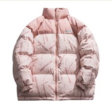 新款双面穿棉服宽松时尚港风青少年棉袄外套MY20815P-60，男装棉衣，电商A128