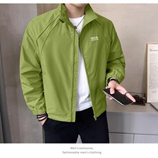 冲锋衣外套春秋款2025新款立领防晒服休闲夹克潮流百搭男装秋上衣，男装夹克，星座218-8