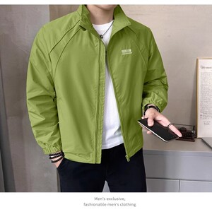 冲锋衣外套春秋款2025新款立领防晒服休闲夹克潮流百搭男装秋上衣图片
