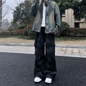 设计感休闲裤，XZ1005-1-TTH0029-P55控78图片
