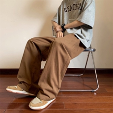 时尚潮牌潮流潮气质青春流行百搭男新款纯棉长裤QK23P40，男装休闲裤，星座1116-2