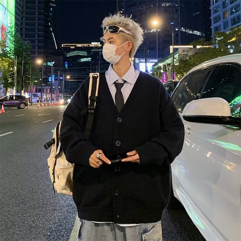 美式毛衣男慵懒风休闲针织衫MA336P75,男装针织衫/毛衣,星座1116-2