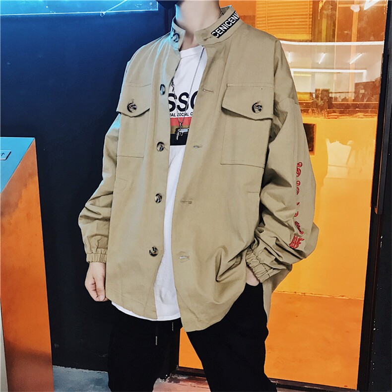714-1-S601男港风春秋新款时尚休闲情侣夹克精品B2,男装夹克,星座1404-3