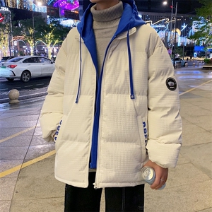 假两件棉服男士2024年新款青少年加厚棉衣服冬装外套M0778-P120图片