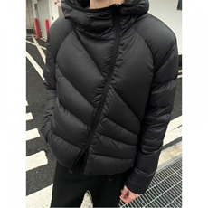 网图冬季斜拉链连帽排骨轻量保暖棉服MY125/P110，男装棉衣，星座205-3