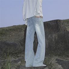 C315-W509特P后袋袋花马骝猫须牛仔裤(特P38X78)2，男装牛仔裤，电商C315