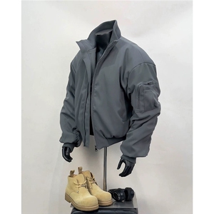 网图特批-冬季棉衣clean fit外套男装宽松冬装棉服S373-P105图片