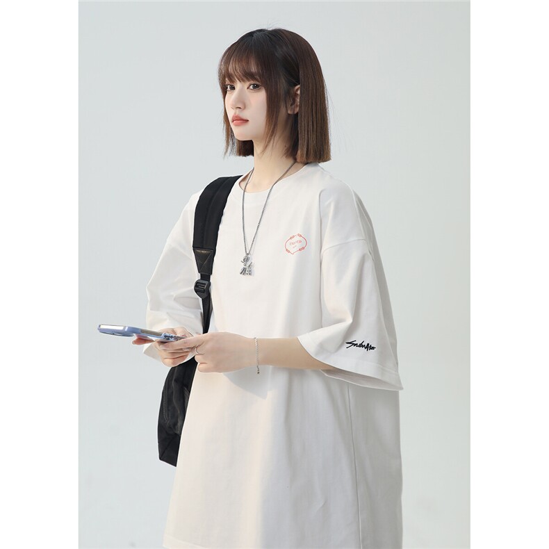 2025夏季新款T1071印花短袖T恤宽松P25控38220克100棉，男装T恤，电商A148-1