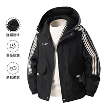 美式潮牌工装外套男春秋季户外运动冲锋衣A436-JK2588-P70，男装夹克，电商A436