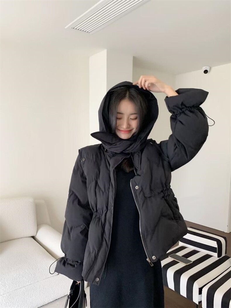 3096档意妹兔耳朵韩版服，女装棉衣/棉服，意妹EAMEI