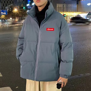 新款棉衣男冬加绒加厚棉袄外套青少年宽松立领潮面包服TT53 P63图片