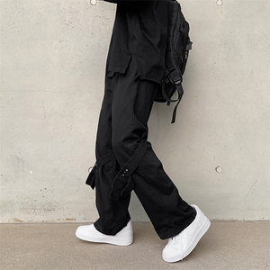 vibe风裤子高街ins潮牌街头嘻哈潮工装裤男oldschool裤k0267-35图片