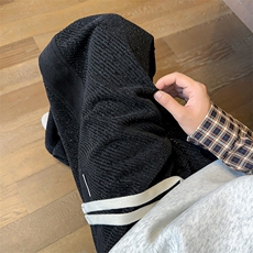 K25104批45控68秋季美式拼接休闲裤百搭宽松直筒裤长裤男裤子，男装休闲裤，电商D229A