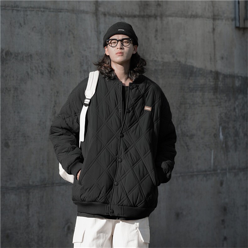 冬季棉服棉衣男生加厚保暖面包服运动休闲潮牌帅气外套M06583-P70,男装棉衣,星座308B-1