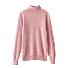 好看又有型！高领衫女亲肤山毛衣宽松高档保暖针织打底，女装羊毛衫，绒源之鑫
