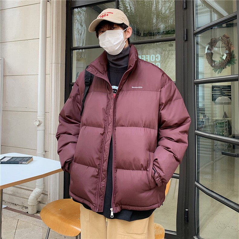 冬装2023中性短款面包服棉衣潮男女情侣装冬季棉服外套S279-P108,男装棉衣,电商A233-1