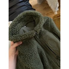 秋冬新款羊羔毛外套GS04-P85成分100聚酯纤维，女装短外套，星座1302