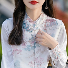 女士气质优雅古风刺绣马甲，女装马甲，臻维羊绒