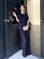 现货210-3272-P165-K218轻奢宽松上衣配阔腿裤2025年夏季，女装套装/套裙，浙宝210（原浙宝191）