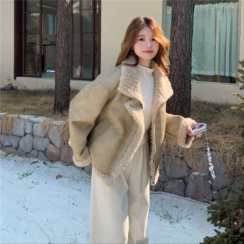 冬装新款皮毛一体（大货已出）,女装皮衣,2C222