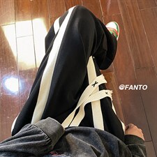 D232A-CF03-P50控682202秋款转化率极高织带休闲裤，男装休闲裤，电商D232A