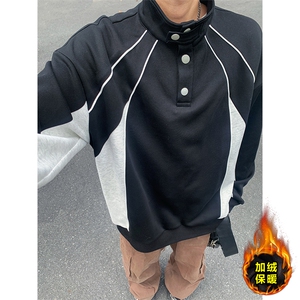 重磅美式加绒加厚男休闲百搭宽松高级感卫衣W4695JR（加绒）特P52图片