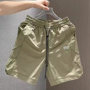 运动短裤夏季薄款百搭五分裤男士短裤新款新中式潮流图片