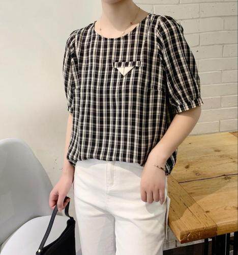 小格子超耐看，女装，赫她娜