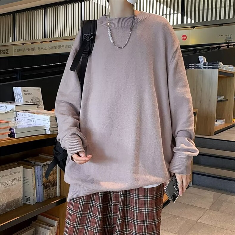 男秋冬季新款潮韩版百搭情侣毛衣针织衫外套XM05P32,男装针织衫/毛衣,星座1116-2