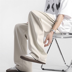 春夏新款马吉拉弯刀冰丝休闲长裤大码M~4XLXZ604-KG72-P50控68，男装休闲裤，星座604