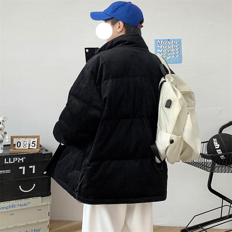 冬季学生加绒加厚立领棉衣百搭保暖棉服外套男士8150-P130控价178,男装棉衣,电商A441-1