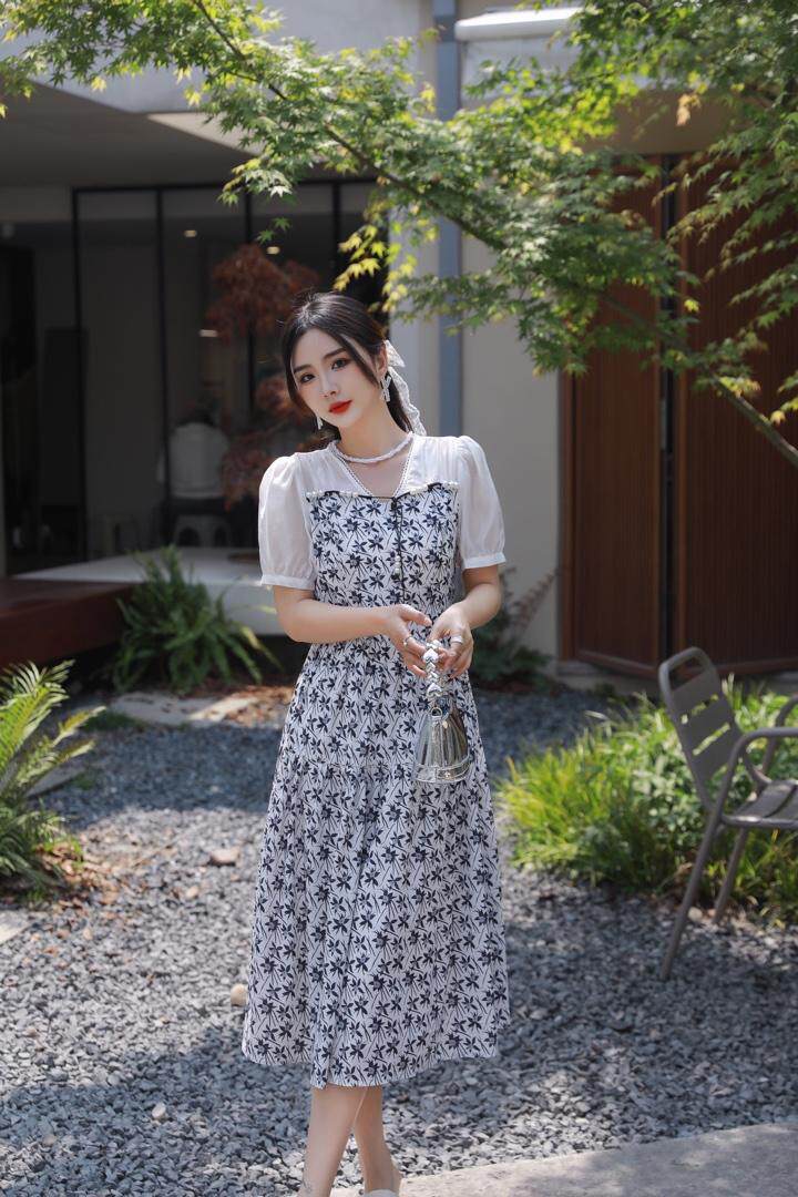 2023夏小清新连衣裙，女装连衣裙，贻思茗
