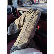 满印提花牛仔裤男潮牌美式高街腰果花裤子水洗微喇弯刀裤N8829，男装牛仔裤，星座1116A（原606A-3）