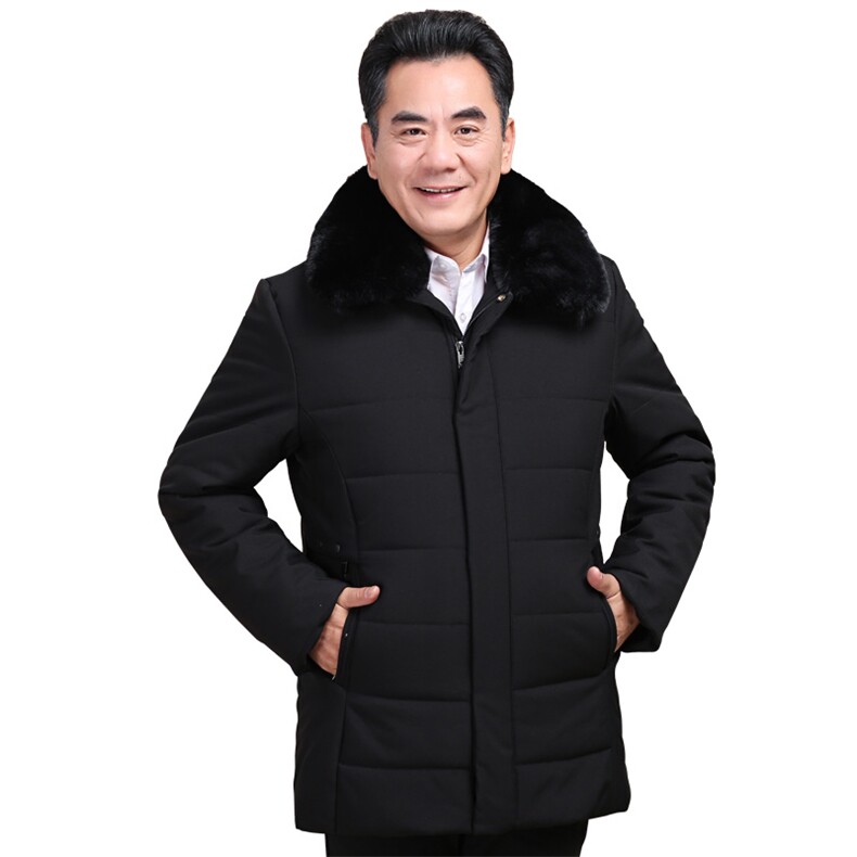 大款长年有货！！爸爸棉袄外套中长款加绒加厚棉衣男,男装棉衣,星座1216（原钱塘722）