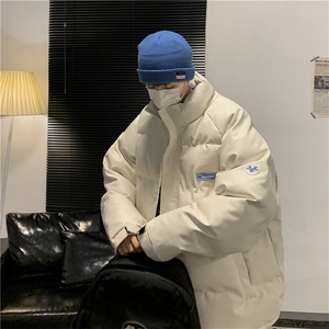 主推差价足  纯色皮面包服PU皮棉衣加厚保暖外套XZ1213-MY16-P110图片