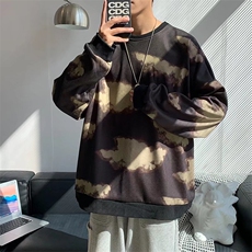 男春季新款薄款扎染卫衣W21P28，男装卫衣，星座1116-2