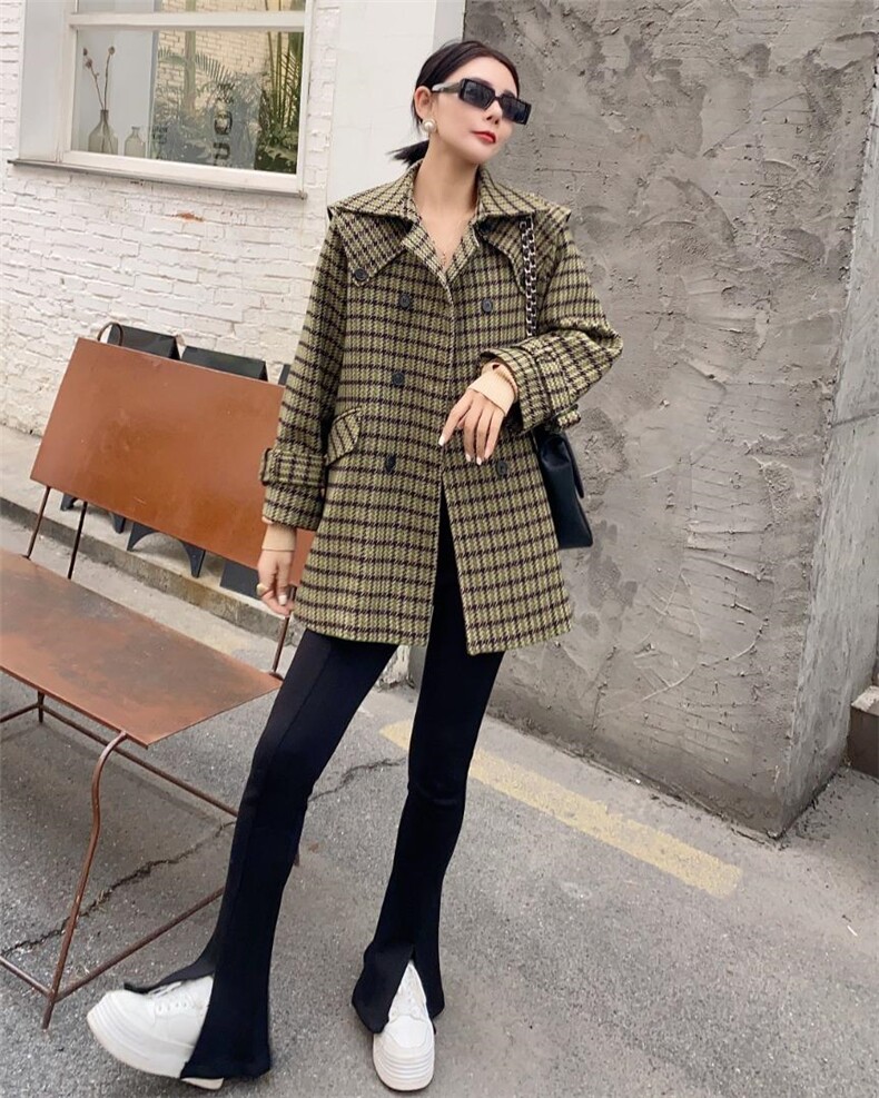 冬季新款，龟背可拖卸羊毛大衣，其它，佐妍千黛