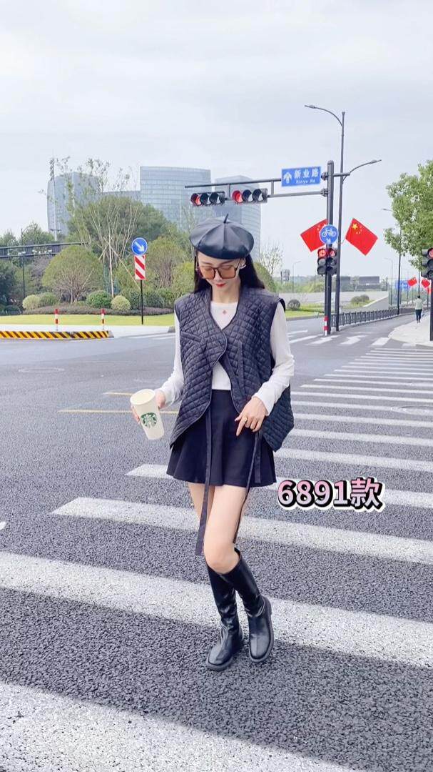 冬装马甲，女装马甲，魅丽女孩