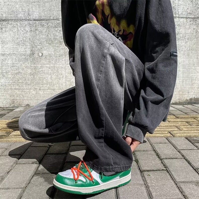牛仔裤男秋季潮大码休闲裤子高街NK639P40,男装牛仔裤,星座1116-2