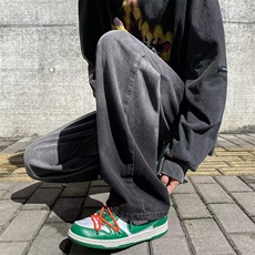 牛仔裤男秋季潮大码休闲裤子高街NK639P40，男装牛仔裤，星座1116-2