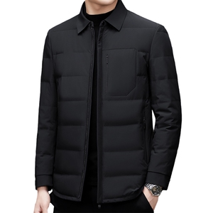 2023冬季新款羽绒服男厚款保暖翻领宽松休闲外套MSNA22Y107-P380图片