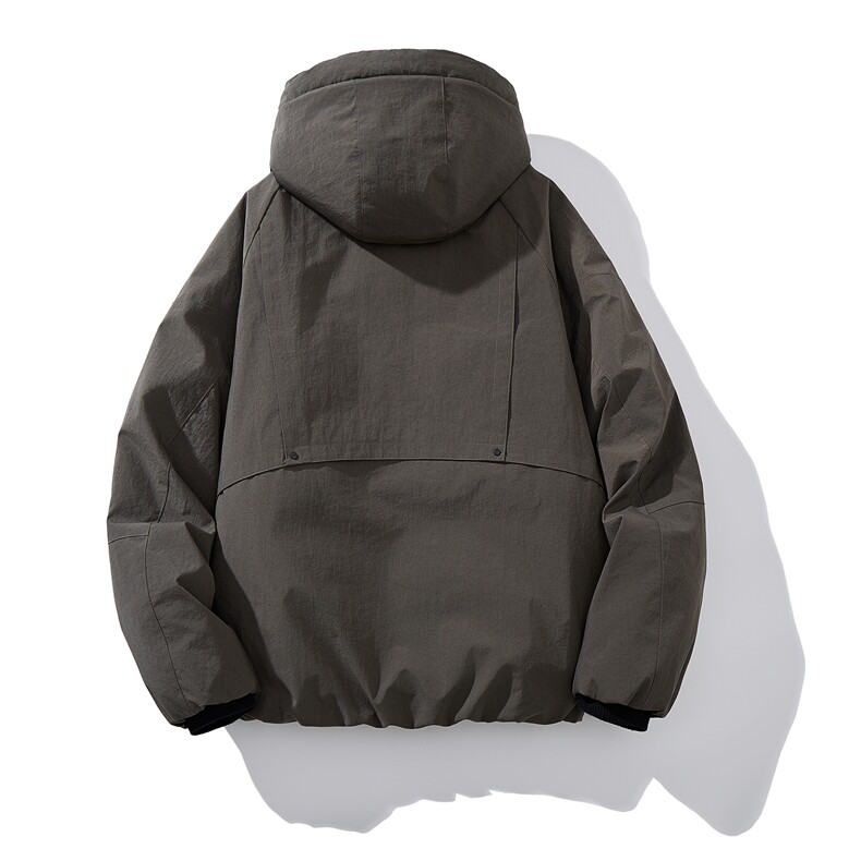 男士短款纯色连帽羽绒服外套D213-M375-P370,男装羽绒服,电商D213