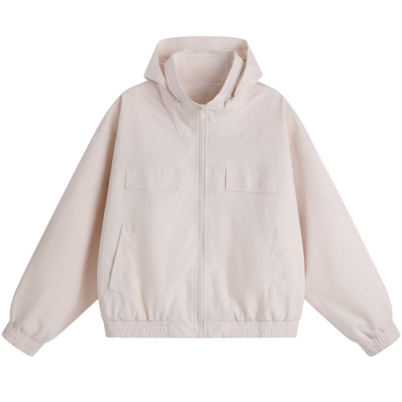 JK009平铺白底春季工装美式游骑兵夹克聚酯纤维(M-5XL)TP55，男装夹克，电商A088