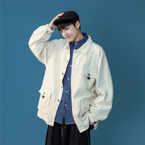 25春季新款工装韩版潮流复古男女夹克外套上衣 JK52/P95/138图片