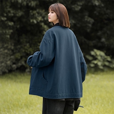 秋季新款现货翻领夹克男纯棉上衣外套DSA157B-JK7943-特P95，男装夹克，电商A157B